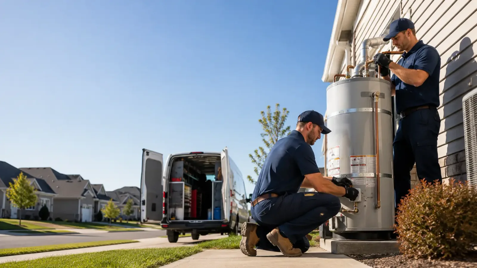Water Heater Installation in Temple, ME
